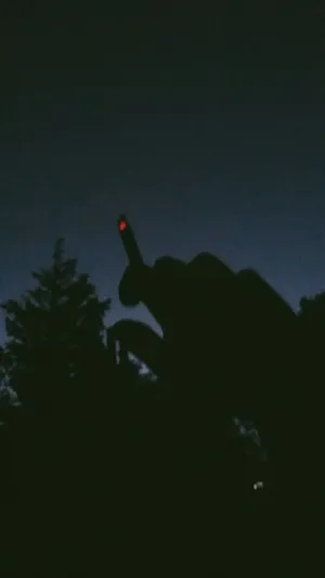 Smoking Grunge Dark Aesthetic Wallpaper
