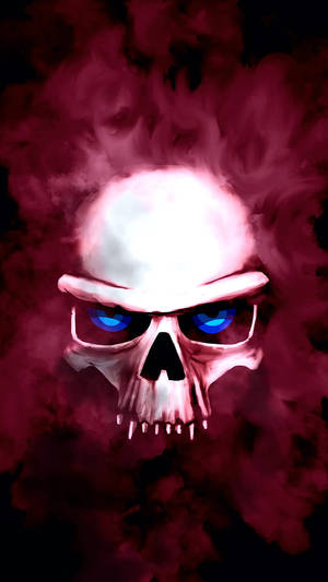 Smoky Skull Swag Wallpaper