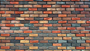 Smooth Colorful Bricks Wallpaper