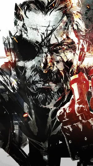Snake Metal Gear Solid Mobile Art Wallpaper