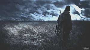 Sniper In War Zone Wallpaper