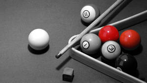 Snooker Ball Color Splash Wallpaper