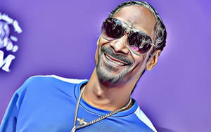 Snoop Dogg Graphic Artwork Wallpaper