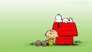 Snoopy And Charlie Brown Wallpaper