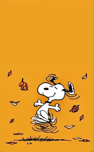 Snoopy Halloween Happiness Wallpaper