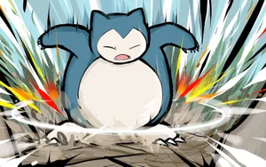 Snorlax Cartoon Network Characters Wallpaper