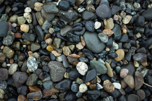 Soaked Pebbles Stone Wallpaper
