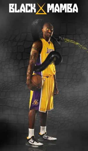 Soar To Greatness With The Kobe Bryant Iphone Wallpaper