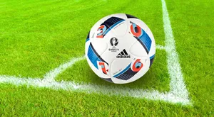 Soccer Ball On Corner Arc Wallpaper