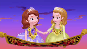 Sofia The First And Queen Miranda Of Enchancia. Wallpaper