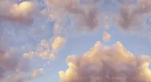 Soft Aesthetic Cloud Desktop Wallpaper