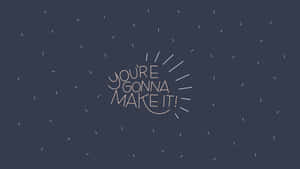 Soft Aesthetic Motivational Quote Computer Wallpaper