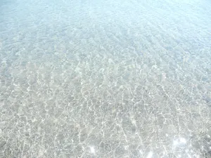 Soft Aesthetic Seawater Computer Wallpaper