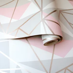 Soft And Sweet, The Tones Of Grey And Pink Create A Creative Color Combination. Wallpaper