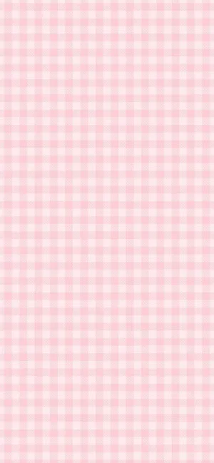 Soft Pink Gingham Pattern Wallpaper