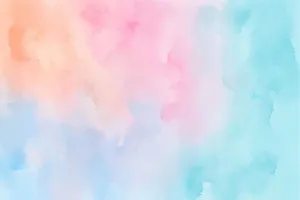 Soft Shades Of Blue, Purple, Yellow And Pink Create A Beautiful Pastel Ombre Effect. Wallpaper