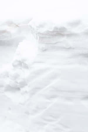 Soft White Aesthetic Texture Wallpaper