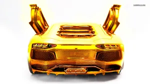 Solid Gold Cars Wallpaper