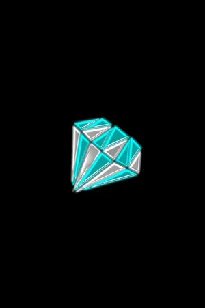 Solid Neon Diamond Art Wallpaper