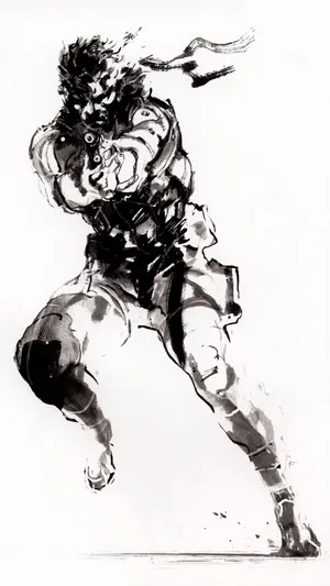 Solid Snake, The Legendary Video Game Hero Wallpaper
