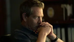 Solitary Figure Amidst Vast Wilderness Wallpaper