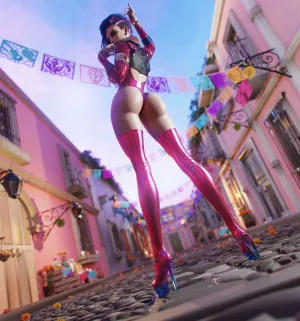 Sombra Girl Ass Art Wallpaper