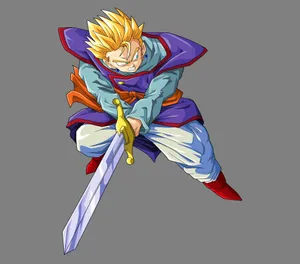 Son Gohan On Kai Wallpaper