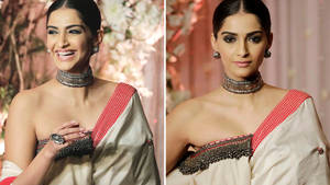 Sonam Kapoor Modern Tribal Look Wallpaper