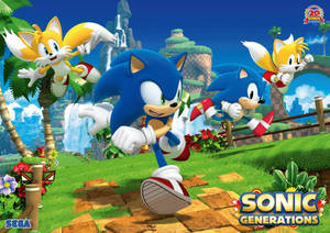 Sonic And Tails In Sonic Generations Wallpaper