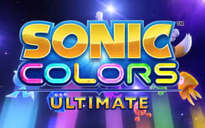Sonic Colors With Colorful Rays Wallpaper