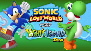 Sonic Lost World Yoshi's Island Zone Wallpaper