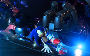 Sonic_vs_ Robotnik_ Showdown Wallpaper