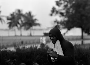 Sonny Liston Outdoors Training Wallpaper