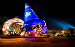 Sorcerer’s Hat Walt Disney World Desktop Wallpaper