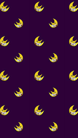 Soul Eater Moon Pattern Wallpaper