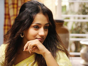 South Heroine Trisha Krishnan Wallpaper