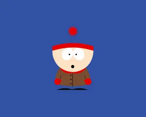 South Park's Stan Marsh Simple Art Wallpaper