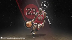 Space Art Michael Jordan Wallpaper