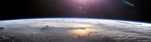 Space Earth Dual Monitor Wallpaper
