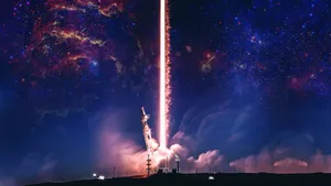 Spacex Take Off Wallpaper