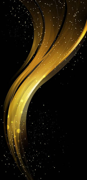 Sparkles Black And Gold Iphone Wallpaper