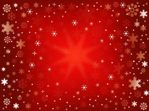 Sparkly Red Christmas Background Wallpaper