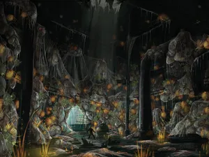 Spectacular 3d Painting Depicting A Fantastical World Wallpaper