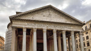 Spectacular Ruins Of Ancient Rome Wallpaper