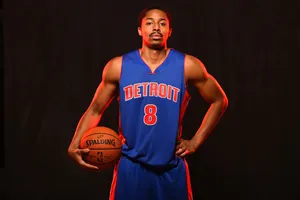 Spencer Dinwiddie Detroit Photoshoot Wallpaper