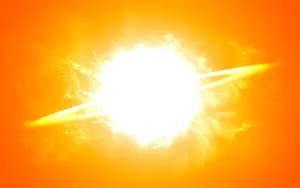 Sphere, Flash, Light, Bright, Abstraction Wallpaper