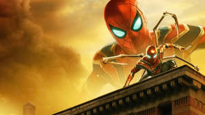 Spider Man Far From Home Iron Spider Wallpaper