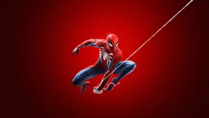 Spider Man In Action Wallpaper