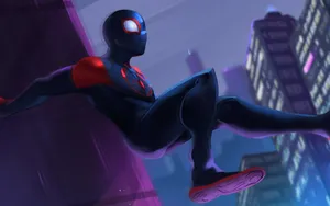 Spider Man Into The Spider Verse Hd Wallpaper Wallpaper