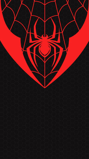 Spider Man Miles Morales Emblem Wallpaper